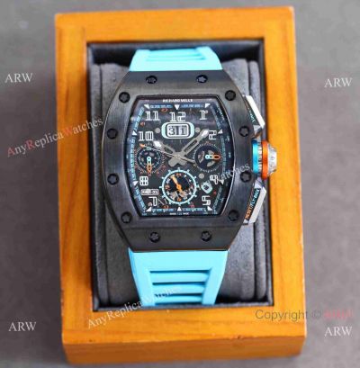 Replica Richard Mille RM 11-05 Flyback Watch Blacksteel